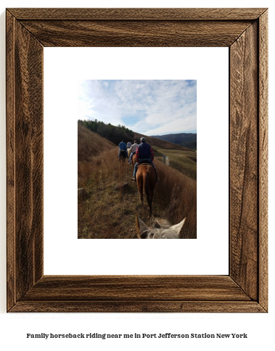 family horseback riding near me in Port Jefferson Station, New York